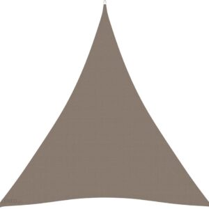 Trójkątny Żagiel Ogrodowy Tkanina Oxford 5X5X5M Taupe