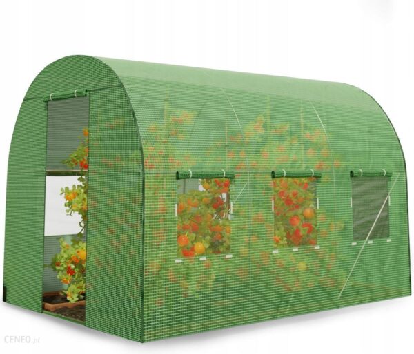 Tunel Foliowy Ogrodowy Szklarnia 2x3m Folia 6m2
