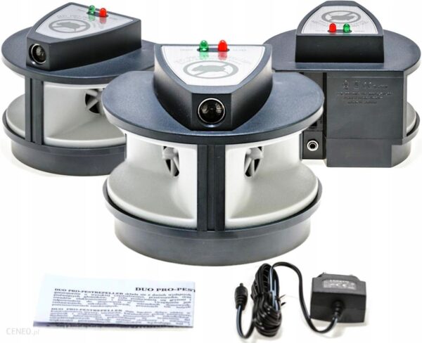 Ultradźwiękowy odstraszacz Ultrasonic duo-pro pestrepeeler myszy