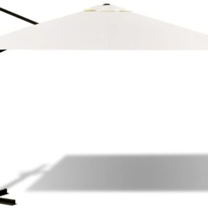 Vidaxl Aluminiowy Parasol Rzymski 3x3 M