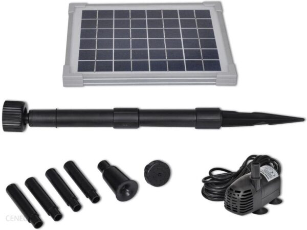 Vidaxl Fontannowy Zestaw Solarny 5 W