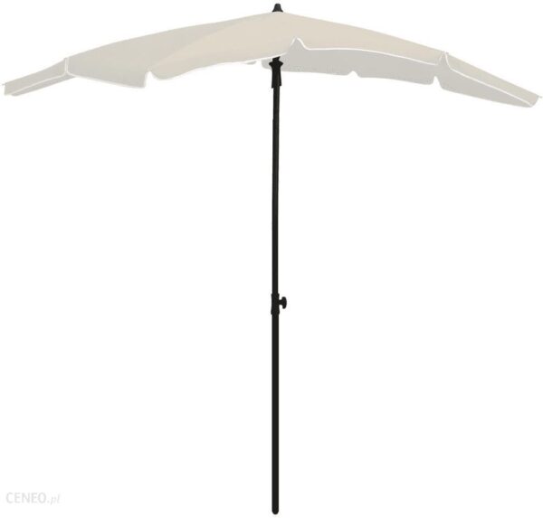 vidaXL Parasol ogrodowy na słupku