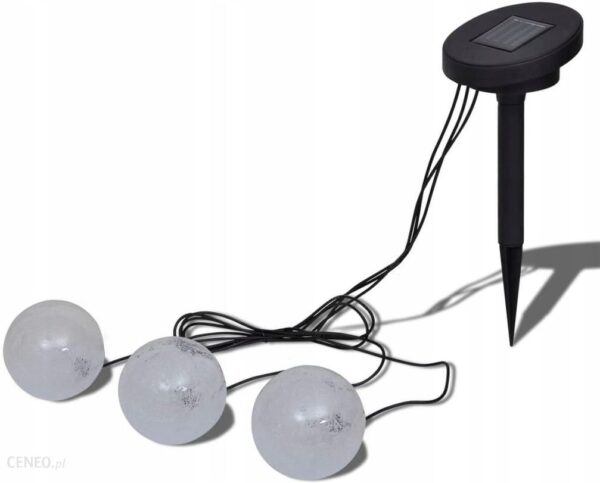 Vidaxl Pływające Lampy Solarne Led Do Basenu/Oczka Wodnego (3Szt)