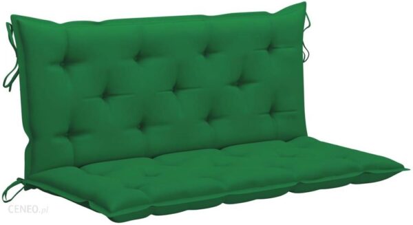 Vidaxl Poduszka Na Huśtawkę Zielona 120cm Tkanina
