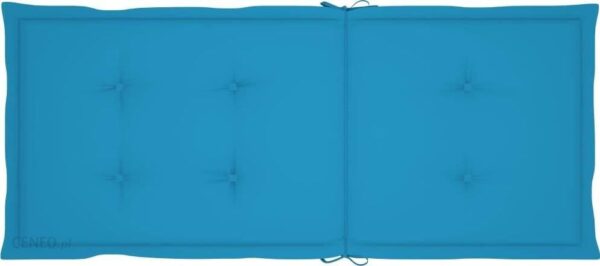 Vidaxl Poduszki Na Krzesła Ogrodowe 6Szt. Niebieskie 120X50X4cm