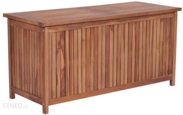 Vidaxl Skrzynia Z Litego Drewna Tekowego 120x50x58Cm