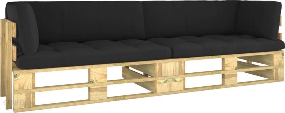 i-vidaxl-sofa-2-os-z-palet-poduszkami-impregnowane-drewno-sosnowe Vidaxl Sofa 2-Os Z Palet Poduszkami Impregnowane Drewno Sosnowe