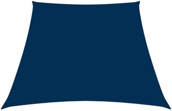 Vidaxl Trapezowy Żagiel Ogrodowy Tkanina Oxford 4/5X4m Niebieski