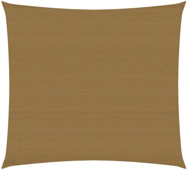 Vidaxl Żagiel Przeciwsłoneczny 160G/M² Kolor Taupe 6X6M Hdpe
