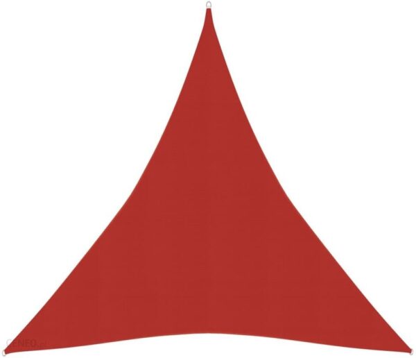 Żagiel Przeciwsłoneczny 160 G/M² Czerwony 3X4X4M Hdpe